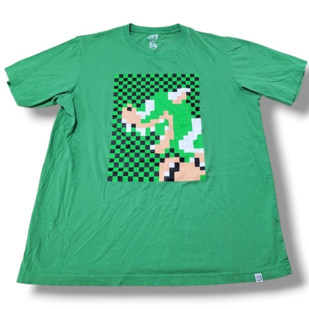 Nintendo Shirt Size Large Uniqlo T-Shirt Bowser King Koopa Graphic Print T-Shirt